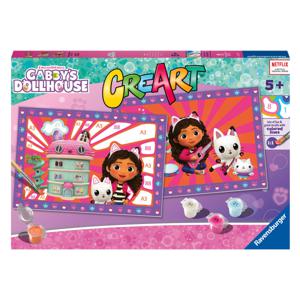 Ravensburger CreArt Schilderen op Nummer Gabby&apos;s Poppenhuis