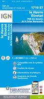 Wandelkaart - Topografische kaart 1710ET Le Havre, Etretat, PNR des Bo