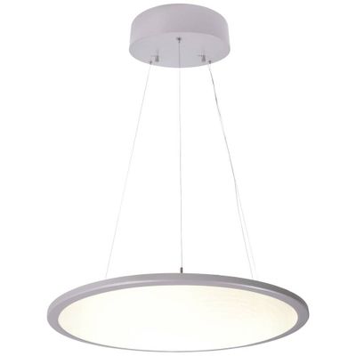 Deko Light 342090 LED Panel transparent rund Hanglamp Energielabel: E (A - G) LED LED vast ingebouwd 53.30 W Wit