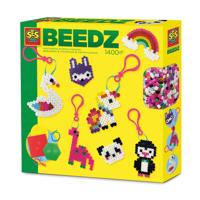 SES Creative strijkkralenset Sleutelhangers junior 1400 stuks