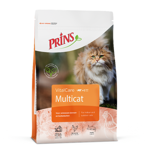 Prins Vitalcare Multicat kattenvoer 4kg