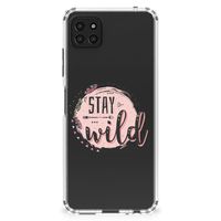 Samsung Galaxy A22 5G Stevig Bumper Hoesje Boho Stay Wild