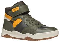 Geox J Perth Boy F jongens Sneaker Low-Top Trainers, Groen, 30 EU