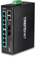 Trendnet TI-PG102 netwerk-switch Unmanaged Gigabit Ethernet (10/100/1000) Power over Ethernet (PoE) Zwart - thumbnail