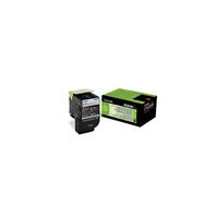 Lexmark 80C2HK0 originele toner, 1 stuk, zwart