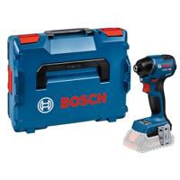 Bosch Professional 18V System accudraaislagmoeraanzetter GDR 18V-220 C (max. 3400 min-1, koppel van 220 Nm, borstelloze motor, zonder accu's en oplader, incl. Connectivity-module, in L-BOXX)