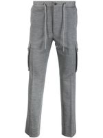 Corneliani pantalon droit à lien de resserrage - Gris