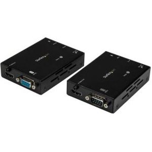 StarTech.com ST121HDBTL AV transmitter & receiver Zwart audio/video extender