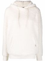 UGG hoodie en peau lainée à manches longues - Blanc