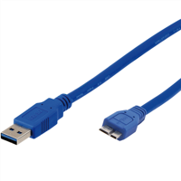 Scanpart Laad+Datakabel Micro Usb 3.0 1,8m