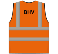 RWS veiligheidsvest BHV oranje - RWS veiligheidsvest BHV oranje