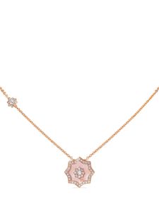 David Morris collier Astra en or rose 18ct à pendentif en nacre