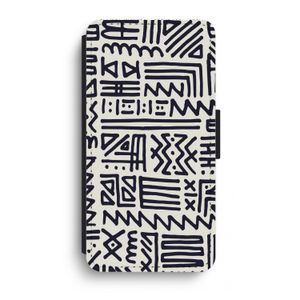 Marrakech print: iPhone XR Flip Hoesje