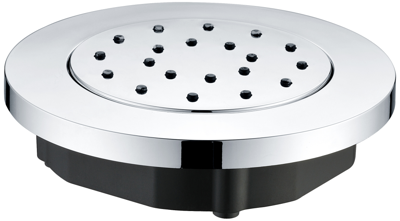 Wiesbaden inbouwverstelbare zijdouche rond 135 mm ABS chr