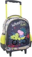 Nickelodeon trolley George junior 27 x 31 cm polyester grijs