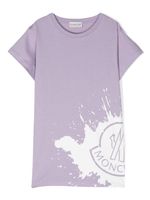 Moncler Enfant t-shirt en coton à logo imprimé - Multicolore