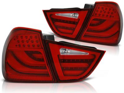 Tuning-Tec Achterlichten BMW E90 09-11 ROOD LED STRIP