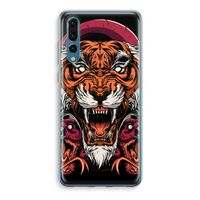 Tiger and Rattlesnakes: Huawei P20 Pro Transparant Hoesje - thumbnail