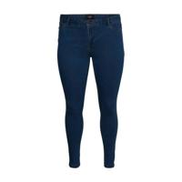VERO MODA CURVE regular waist slim fit jegging VMLUDY dark denim