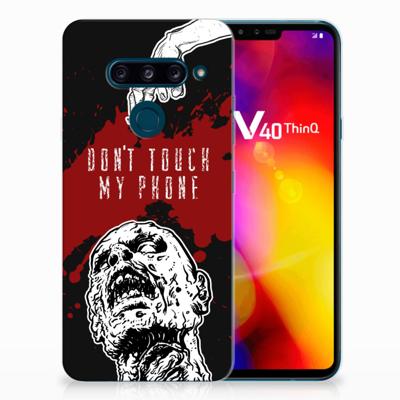 LG V40 Thinq Silicone-hoesje Zombie Blood LG V40 Thinq Silicone-hoesje Zombie Blood