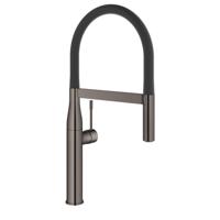 Grohe Essence New keukenkraan met handdouche hard graphite