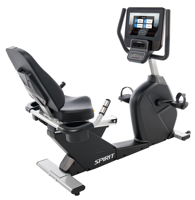 SPIRIT fitness CR800ENT Recumbent Hometrainer - Gratis Montage