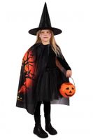 Spooky Halloween Cape Kind met Hoed