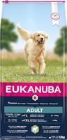 EUKANUBA premium hondenvoer met lamvlees & rijst voor grote rassen - droogvoer voor volwassen honden, 12 kg