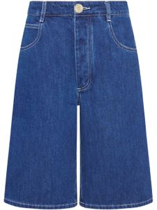 Rosetta Getty x Violet Getty short ample en jean - Bleu