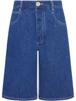 Rosetta Getty x Violet Getty short ample en jean - Bleu - thumbnail