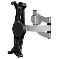 Hama Wandbeugel voor tablets (7-11 inch), ruimtebesparend, wandhouder, antraciet