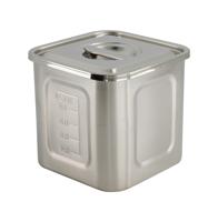 Tokyo Design Studio - Keuken - Gastronorm Roestvrij Stalen Saus Container 1.6L - 12cm - thumbnail