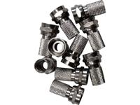 F-connector set Kabeldiameter: 7.50 mm