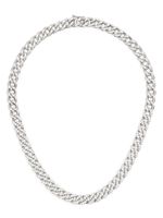 ROSEKEY collier en or blanc 18ct pavé de diamants - Argent