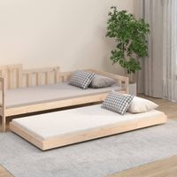 Bedframe 90x190 cm massief grenenhout - thumbnail