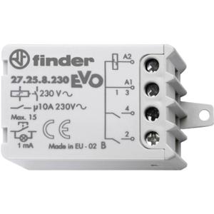 Finder 27.26.8.230.0000 Stroomstootschakelaar Inbouw 2x NO 230 V/AC 10 A 2300 VA 1 stuk(s)