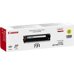 Canon Toner 731 Y Origineel Geel 1500 bladzijden 6269B002