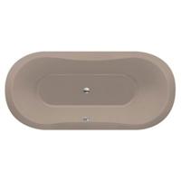 Ligbad Inbouw Xenz Gomera Ovaal 1-2 Persoons Duobad 75x175x49cm Acryl Klei Mat met Poten