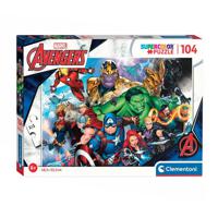 Clementoni Legpuzzel Super Color Avengers, 104st. - thumbnail