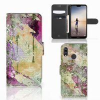 Hoesje Huawei P20 Lite Letter Painting - thumbnail