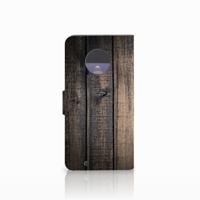 Motorola Moto G6 Book Style Case Steigerhout