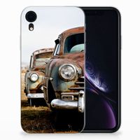 Apple iPhone Xr Siliconen Hoesje met foto Vintage Auto