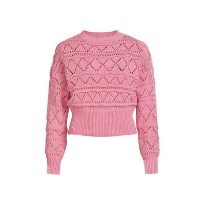 VILA trui VINOVALA roze