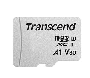 Transcend microSDXC 300S 64GB flashgeheugen NAND Klasse 10