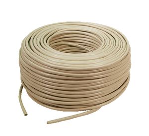 LogiLink CPV0036 netwerkkabel cat6e beige spoel 305m