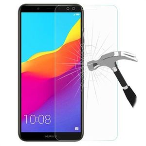 Huawei Honor 7C, Y7 Prime (2018), Y7 Pro (2018) Screenprotector van gehard glas - 9H