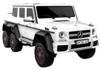 Viking Choice  Elektrische kinderauto Mercedes G63 - 6 wielen – Wit