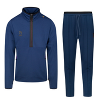 Robey - Off Pitch Half-Zip Scuba Trainingspak - Navy - thumbnail