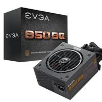 EVGA 850 BQ, 80+ brons 850W, halfmodulair, 5 jaar garantie, inclusief gratis Power On Self Tester, voeding 110-BQ-0850-V2