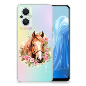 TPU Hoesje voor OPPO Reno8 Lite Paard